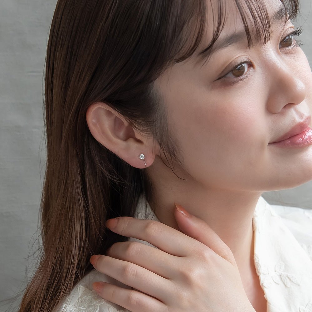 Sparkling CZ Clip On Earrings