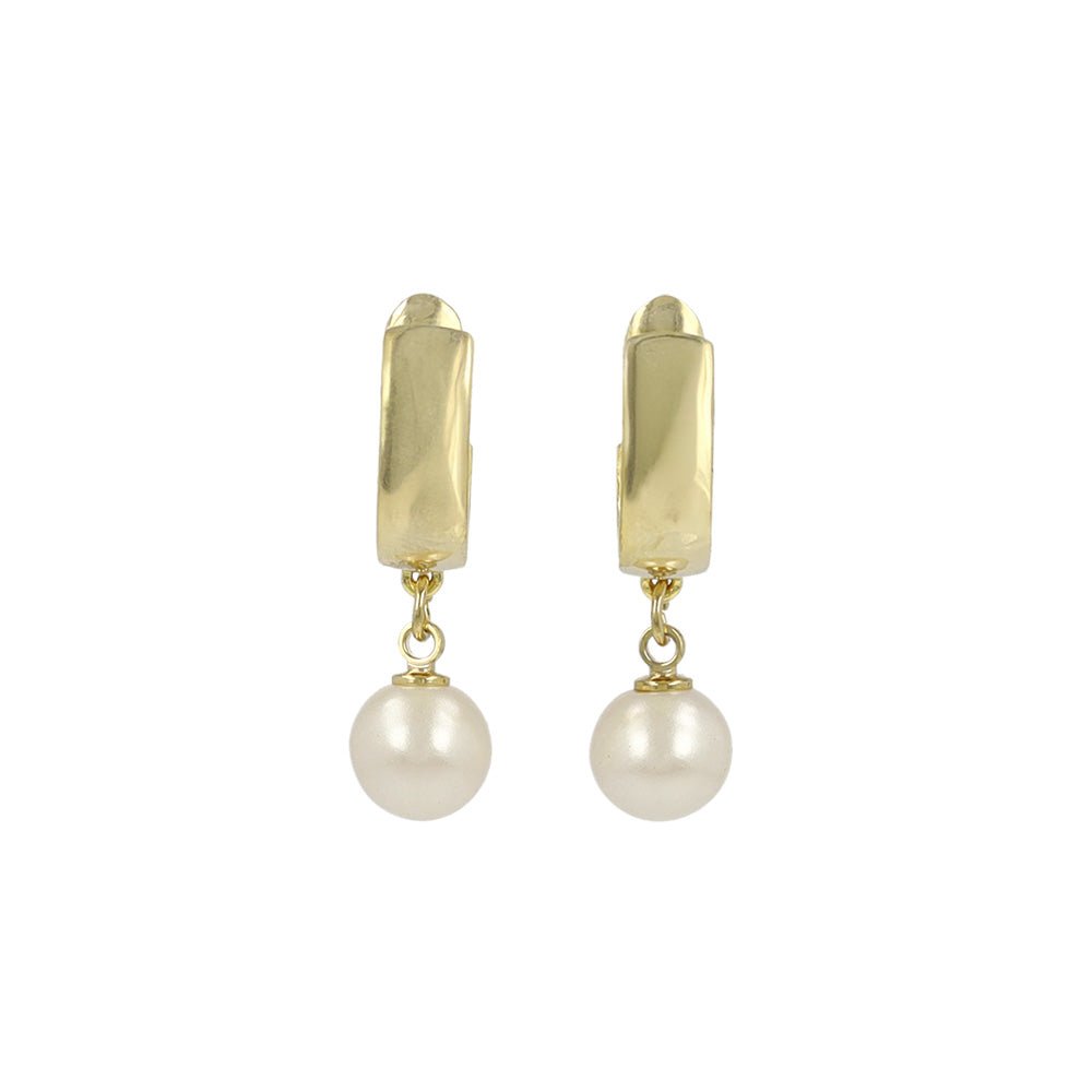 Pearl Drop C Shape Clip Ons