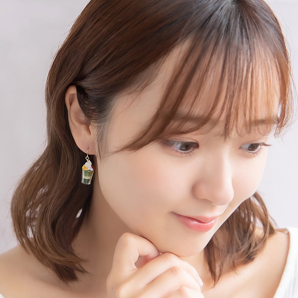 Matcha Parfait and Dango Earrings