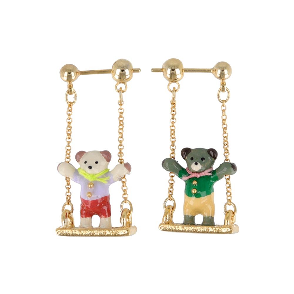 Little Bear Swing Earrings - Osewaya